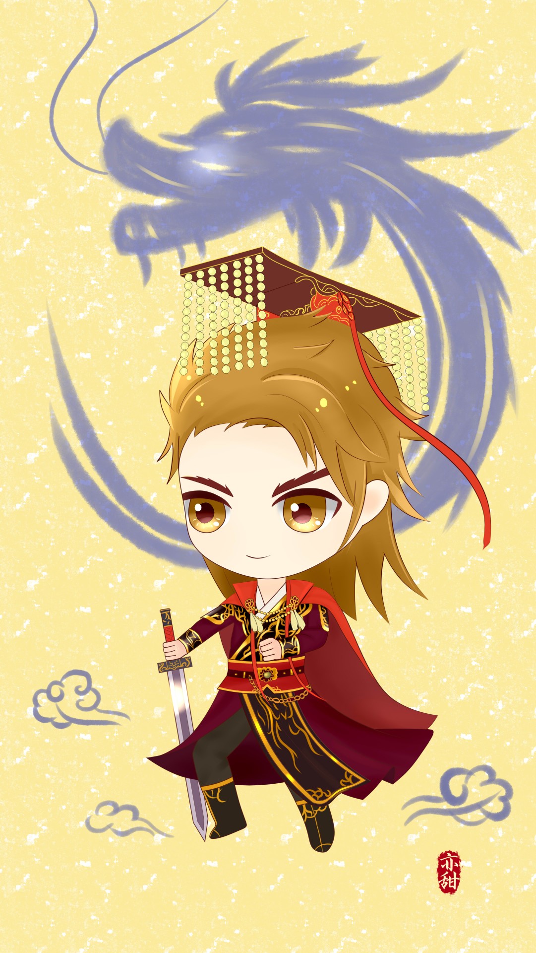 生子当如孙仲谋,q版孙权壁纸头像～率土之滨,率土同人工坊_率土之滨