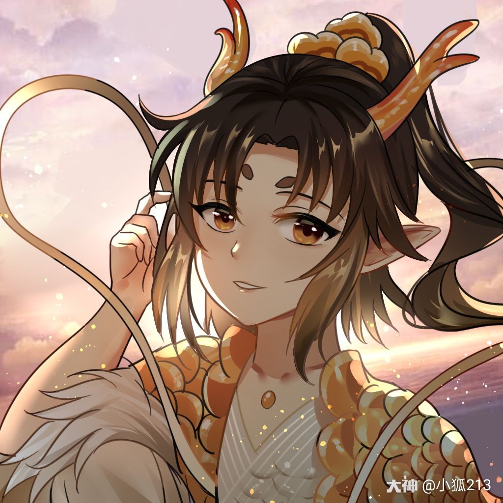 画了忘忧子的头像希望大家喜欢