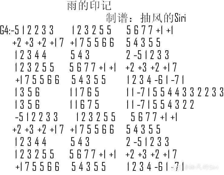 明日之后23键钢琴乐谱】9190(请先看评论区)①:fade_明日之后