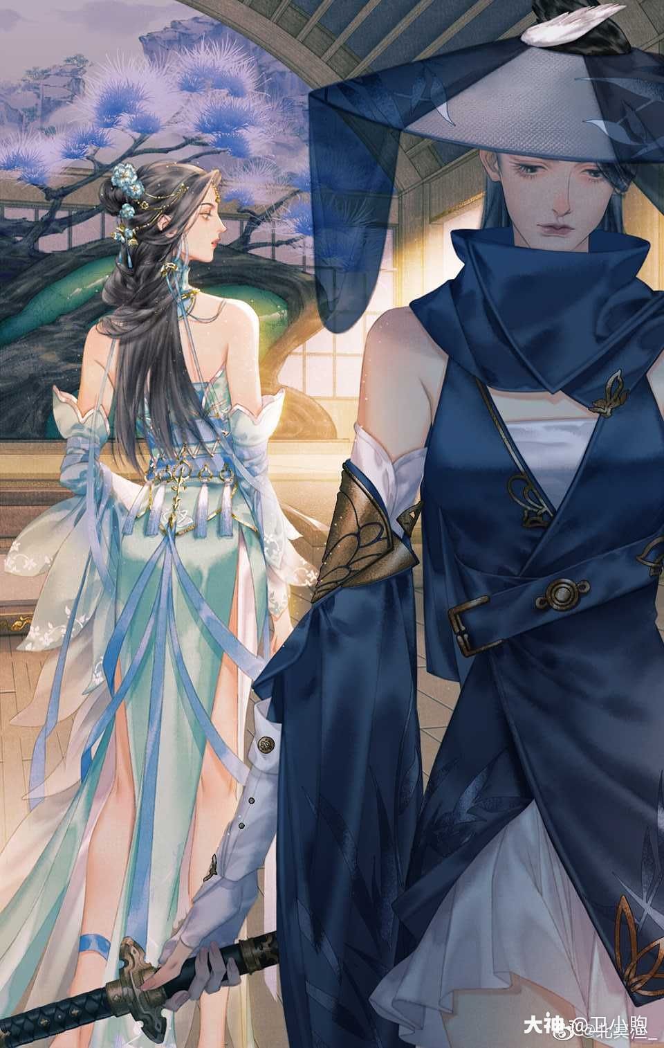 谈妙言和叶澜!是爱情,爱情啊_一梦江湖 | 大神