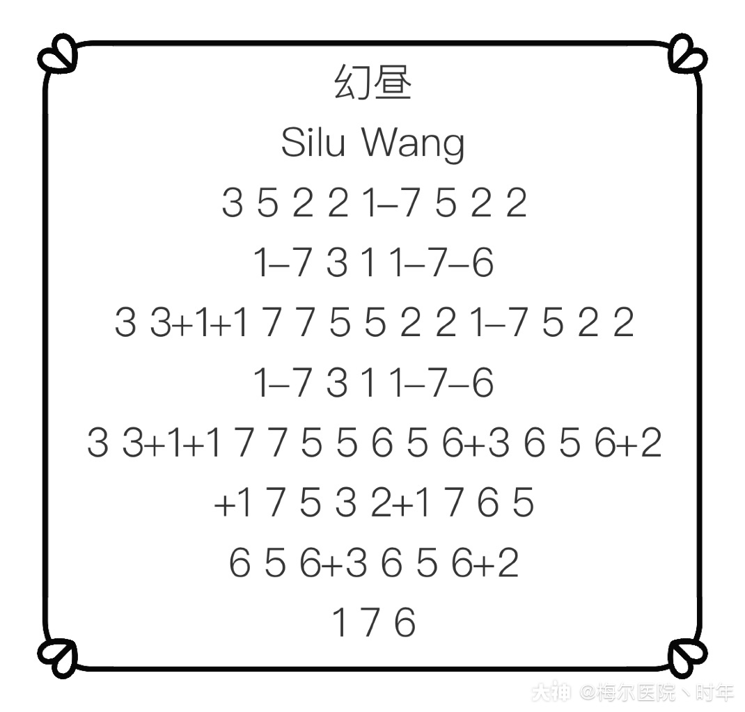 9696【抖音歌曲钢琴谱】939316615_明日之后 | 大神