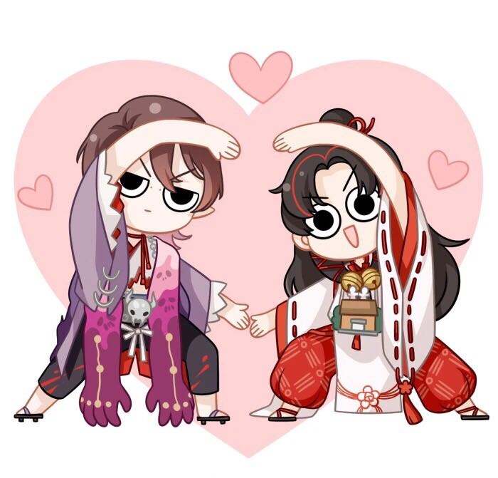 阴阳师同人表情包缘结神鬼童丸