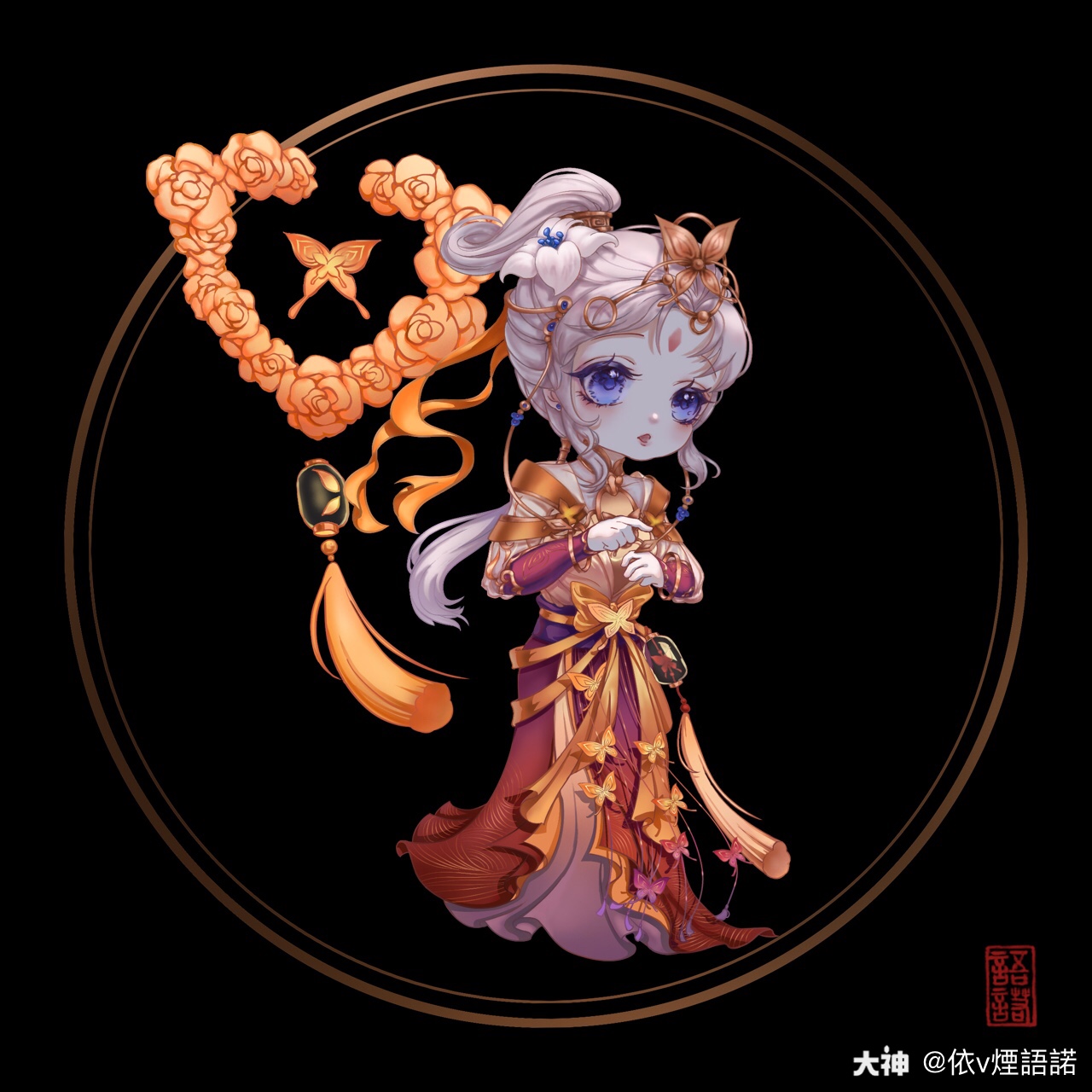 情定今生&镜花影000000大话西游手游同人,大话西游手游_大神
