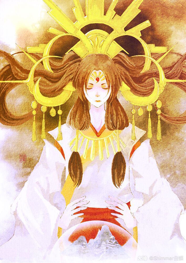 阴阳师 阴阳师同人 百鬼杂谈3皇后 卑弥呼皇后 3生万物 阴阳师 大神