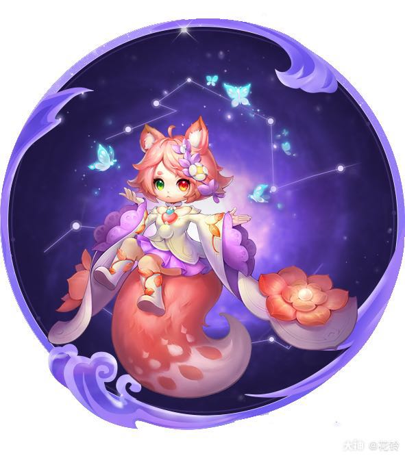 逐梦【星偶像档案——花铃】 简介:一只活泼可爱的小狐妖_梦幻西游