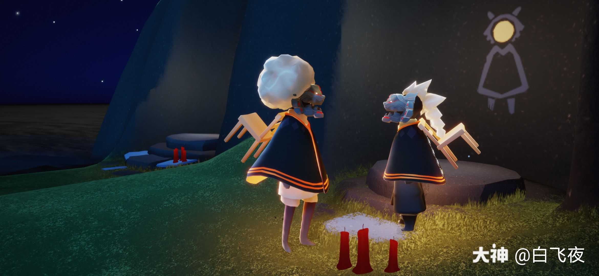光遇日常# 最美龙骨,.