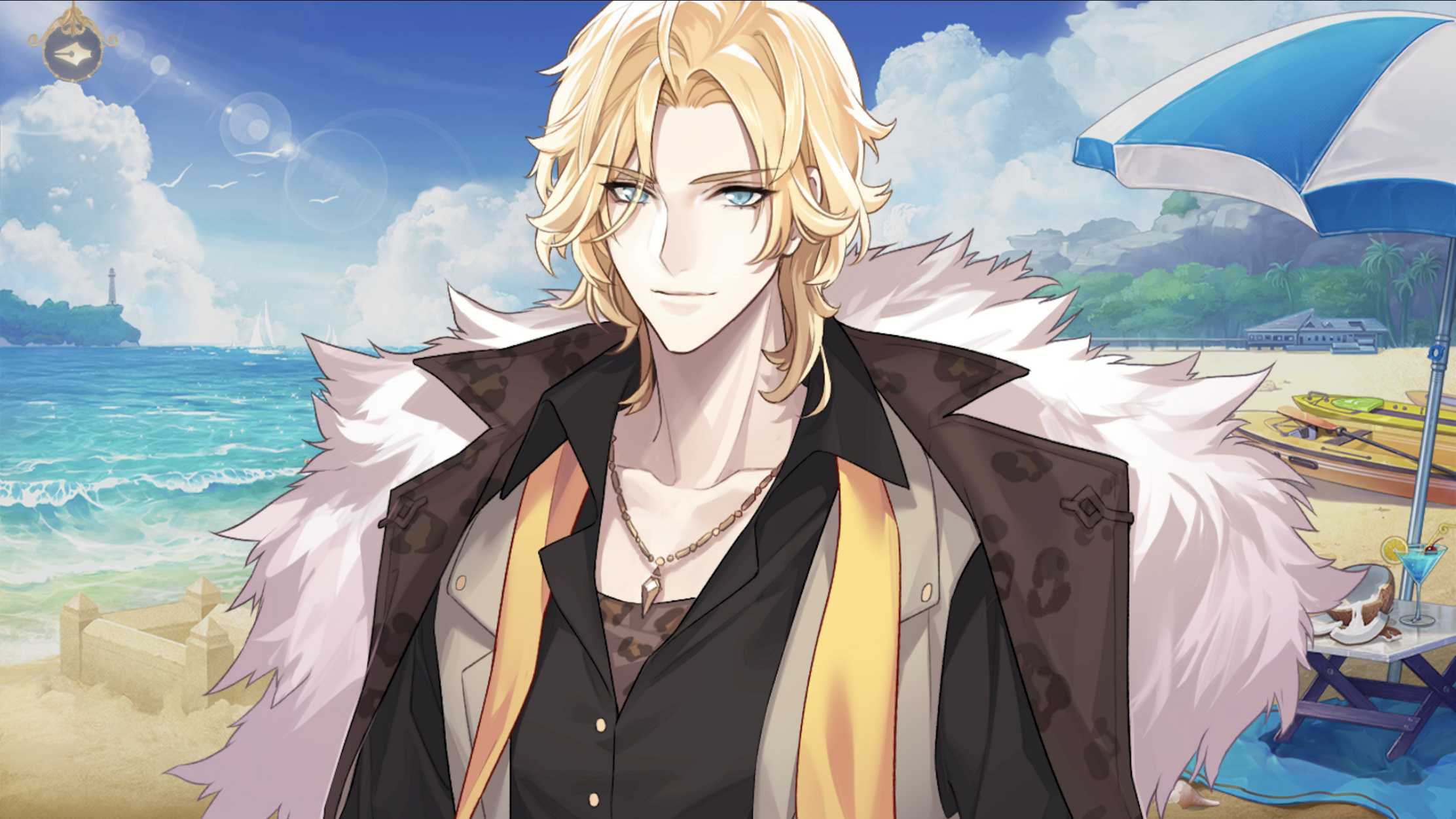 罗夏真的像一头大狮子想rua他的头发78