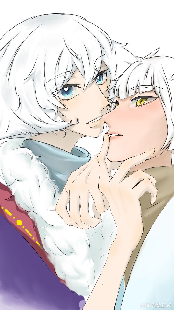 光遇简笔画菇x鸟嘘