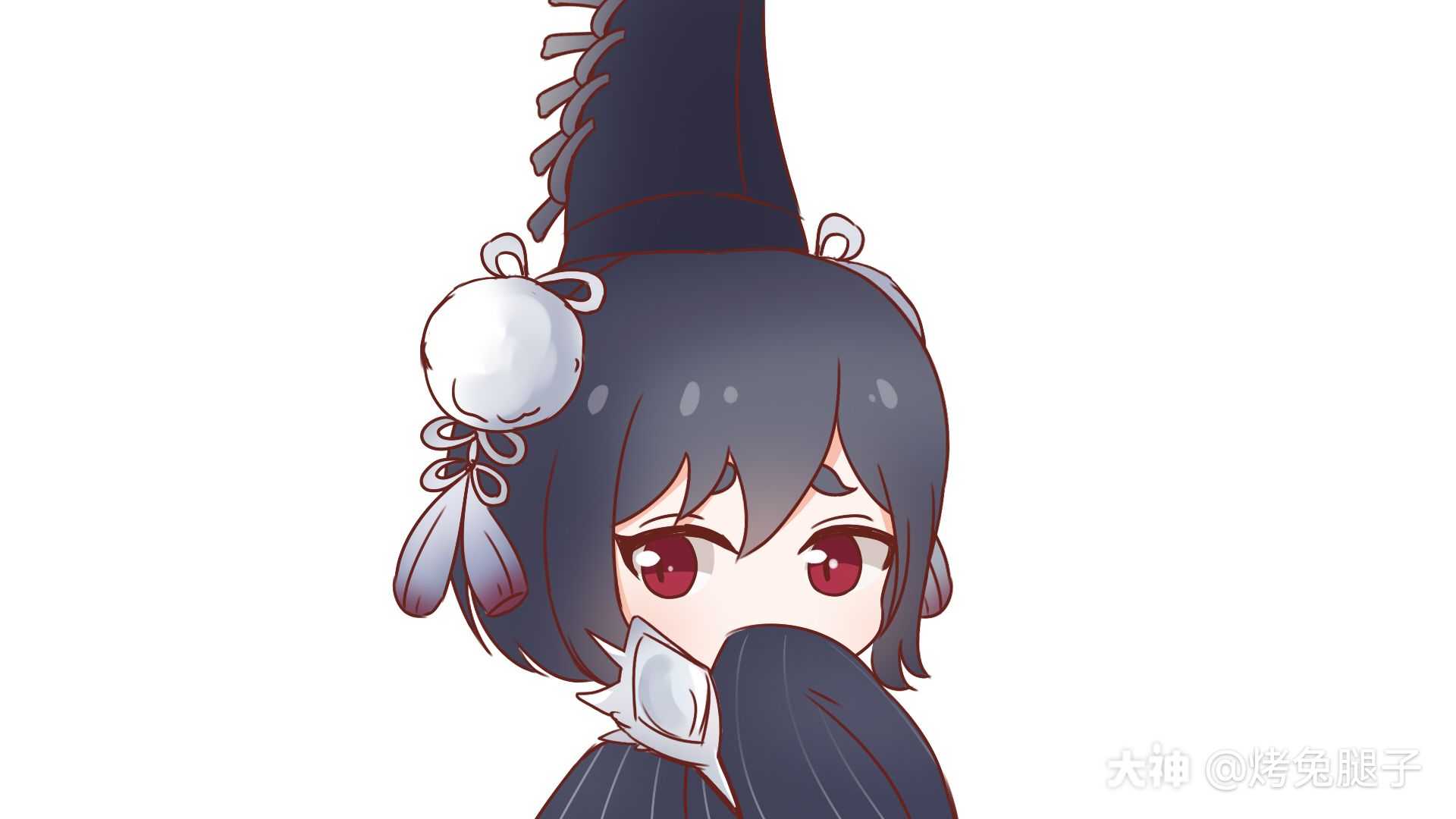 摸化鲸头像~阴阳师同人,浮世景_阴阳师 | 大神
