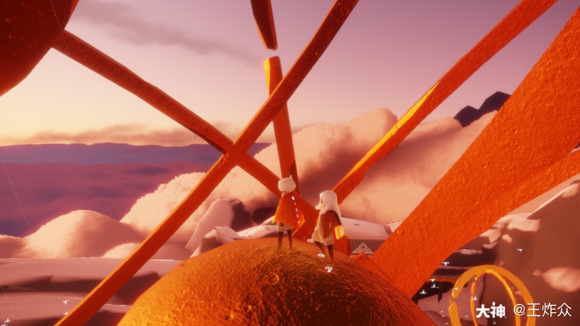 光遇交友 第一次来到霞光城