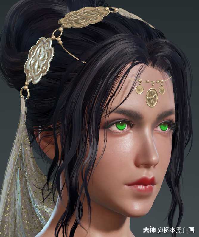 永劫无间捏脸站 绿眼睛迦南我感觉黑皮更对味儿04_永劫无间 | 大神