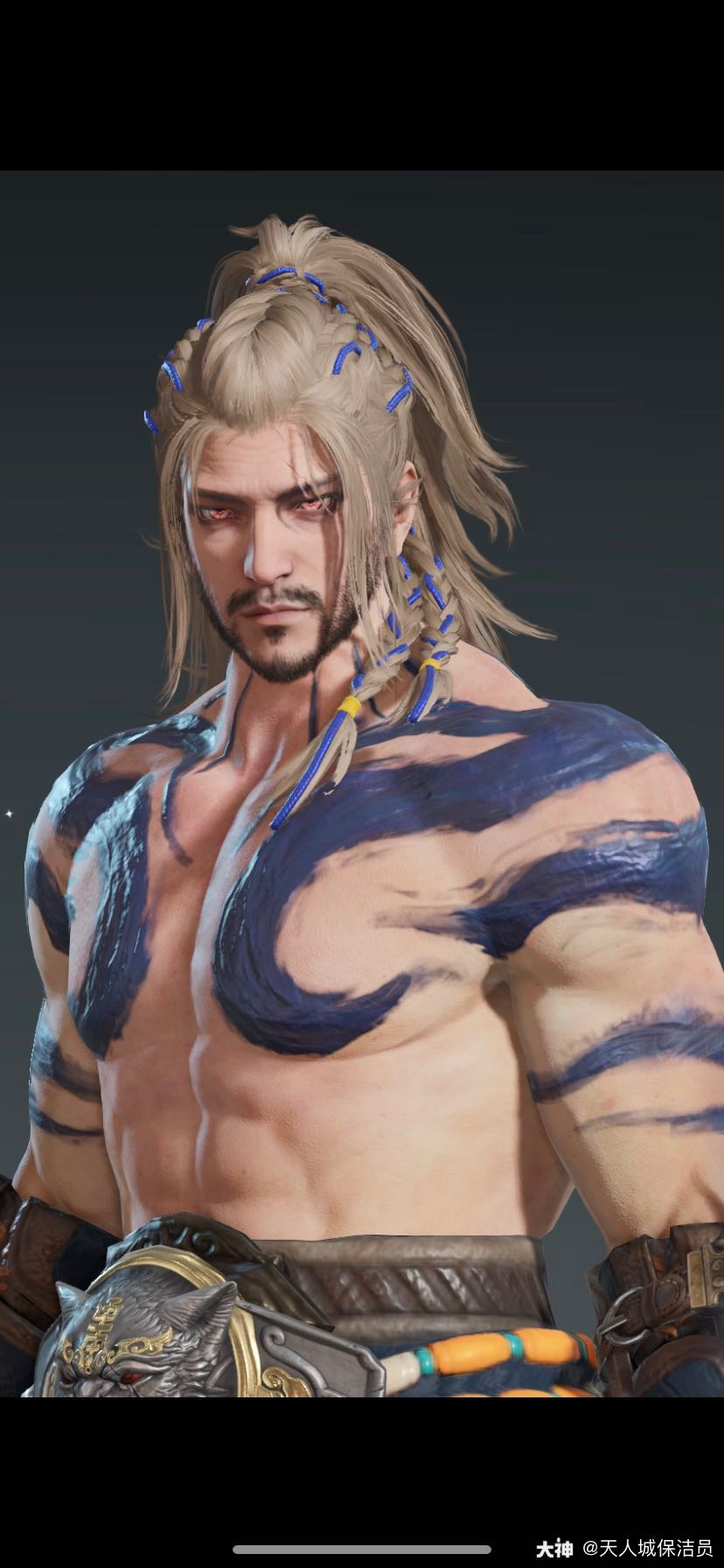 永劫无间捏脸站 沙男(磷)_大神