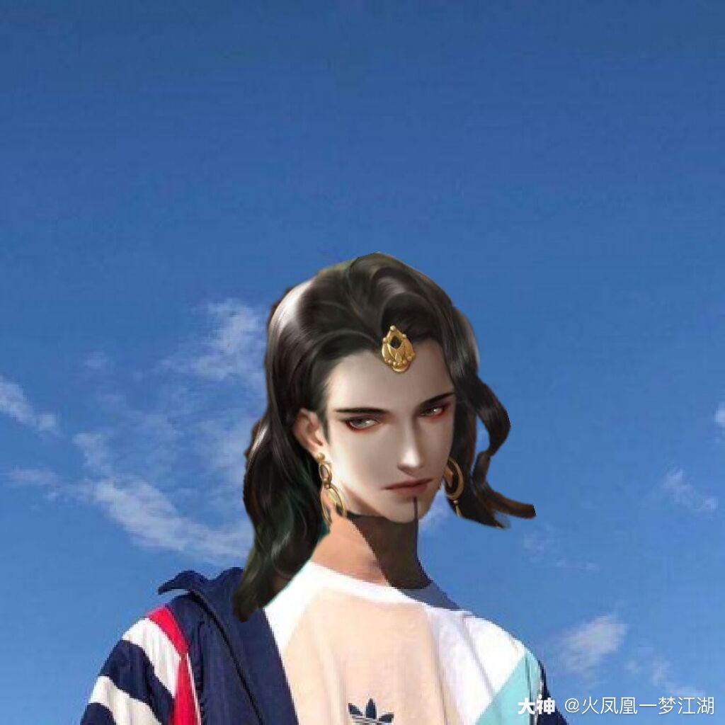 头像系列:伽蓝就是坠帅的_一梦江湖 | 大神