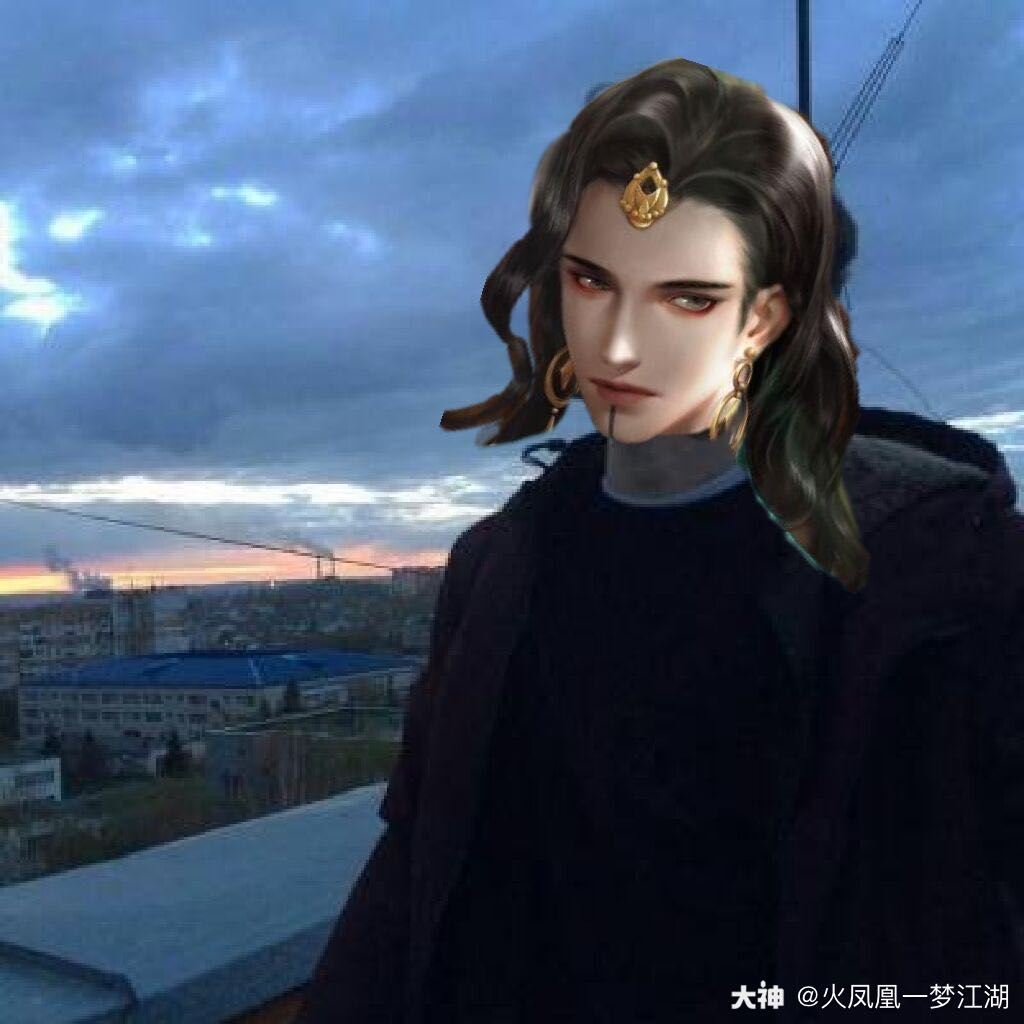 头像系列:伽蓝就是坠帅的_一梦江湖 | 大神