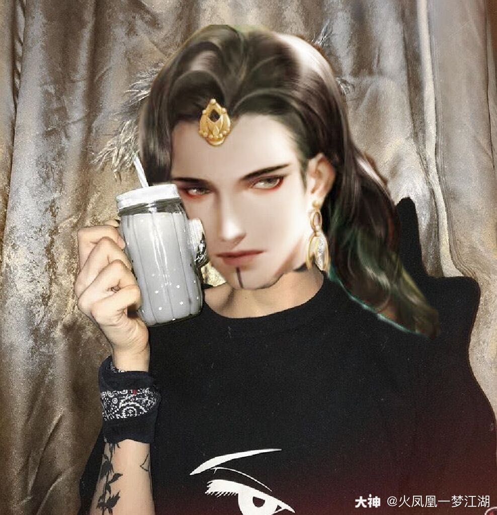 头像系列:伽蓝就是坠帅的_一梦江湖 | 大神