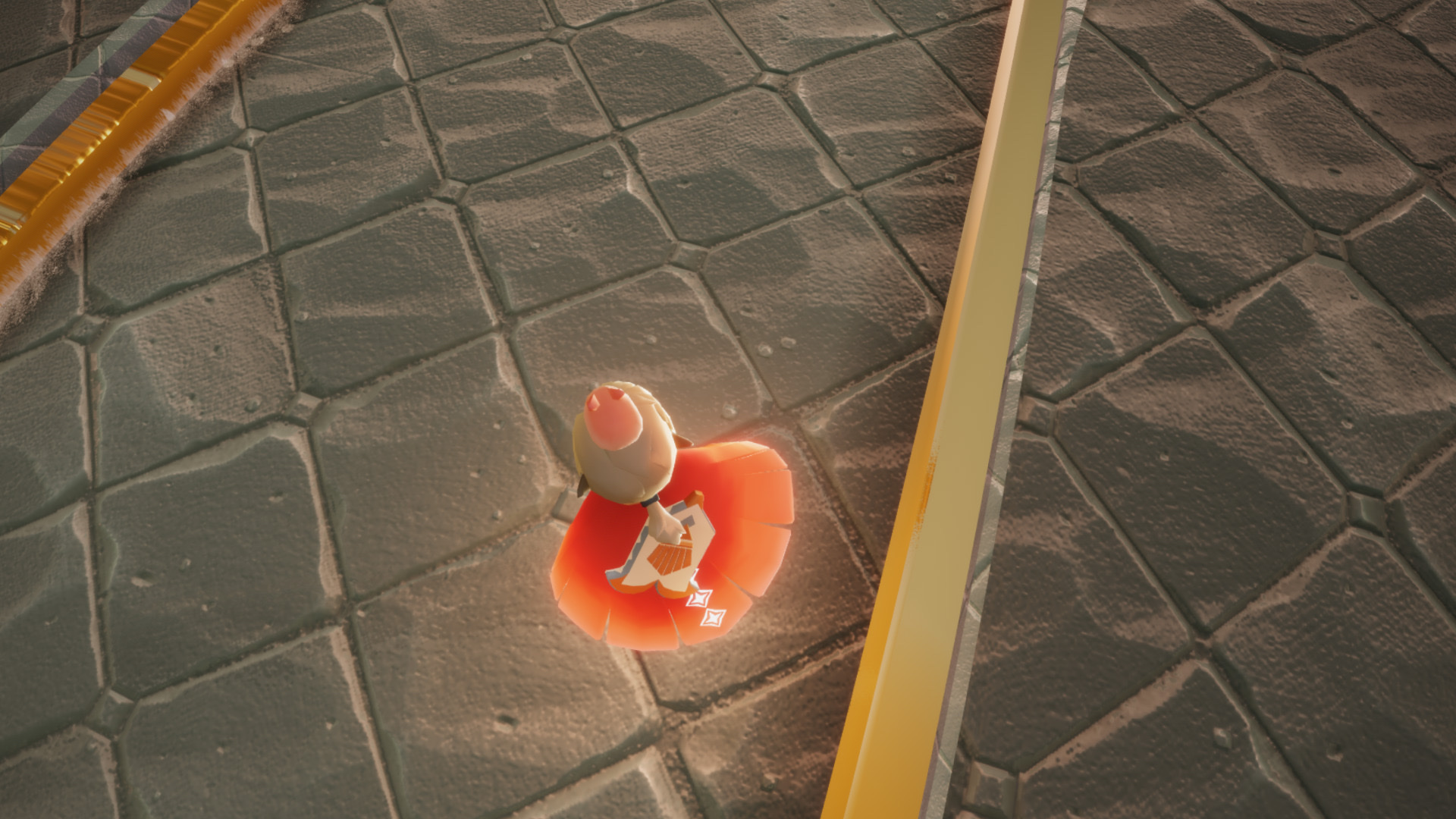 新版的霞谷的地板砖细节 添加了这种感觉上有凹凸的花纹 大神