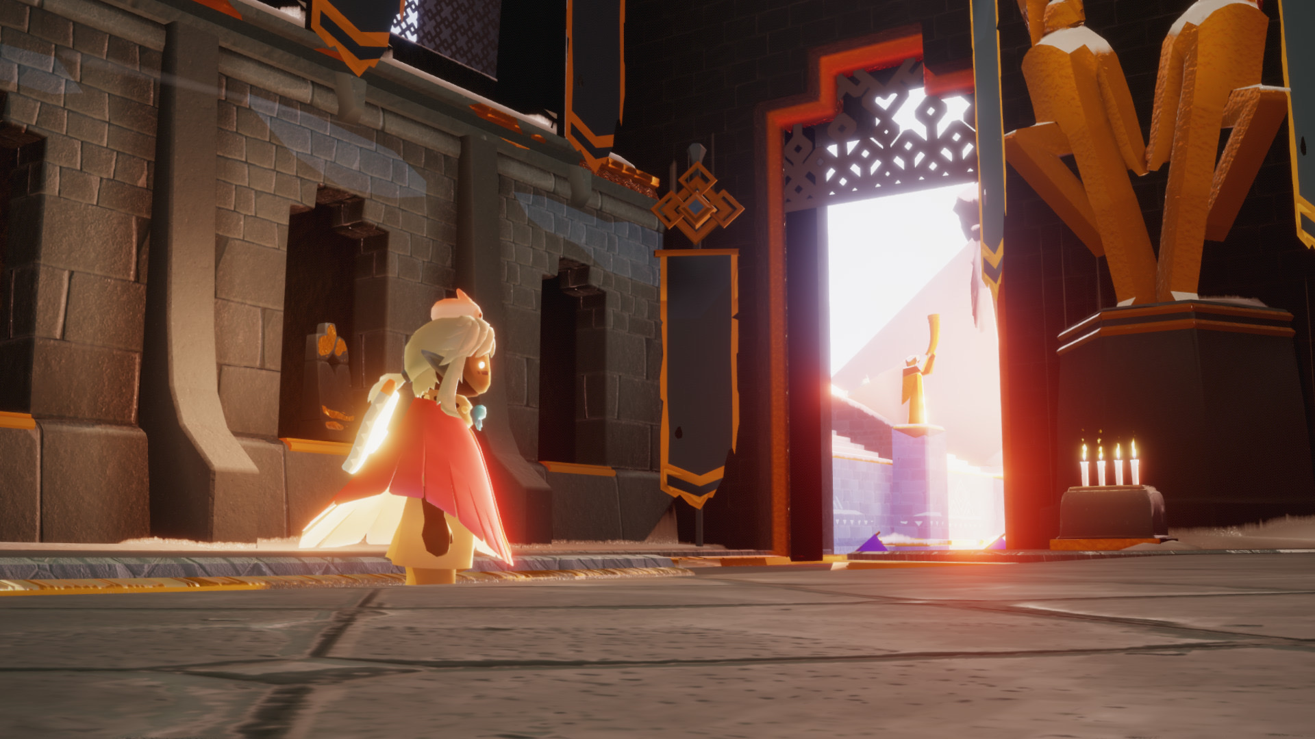 新版的霞谷的地板砖细节 添加了这种感觉上有凹凸的花纹 大神