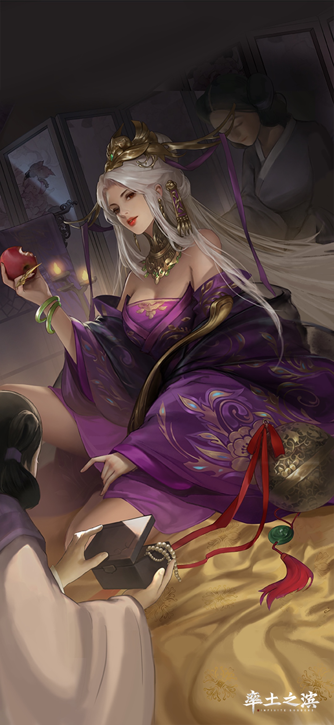 率土之滨 主公们心心念念的何太后画像壁纸来了_率土之滨 | 大神