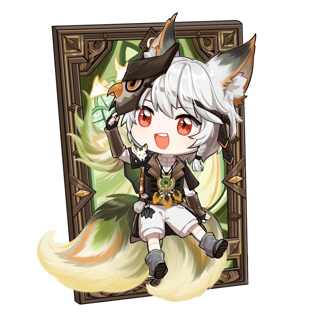 远山千梦,不惑者于绮境行走.白藏主的q版来啦_决战!平安京 | 大神