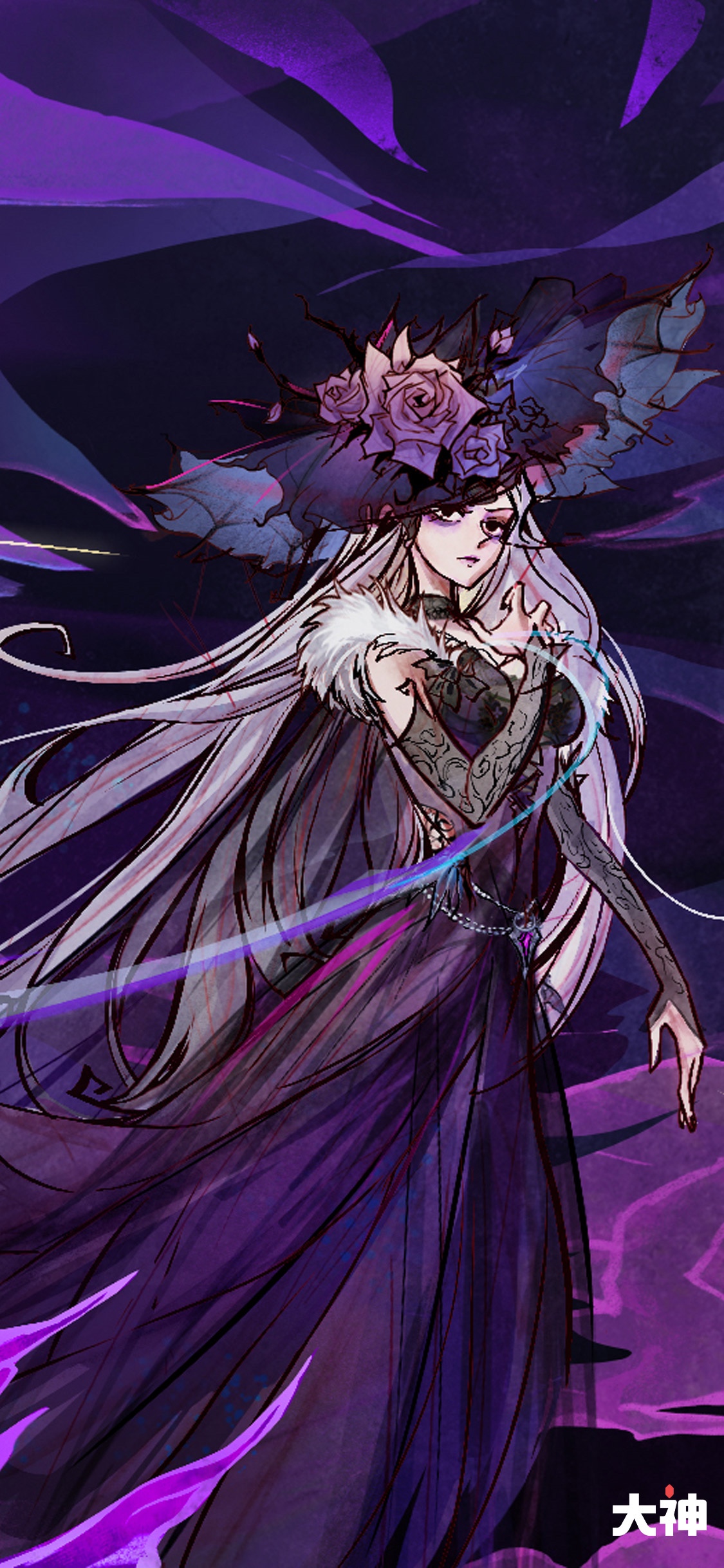 狼人杀壁纸 别担心,今夜蚀时狼妃把你留在时间缝隙之中_狼人杀 | 大神