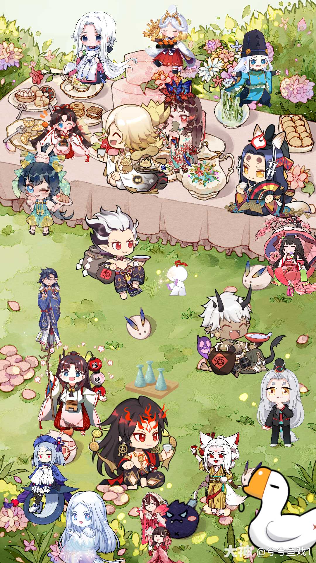 火树银花游园会生成花火祭专属手机壁纸 大神