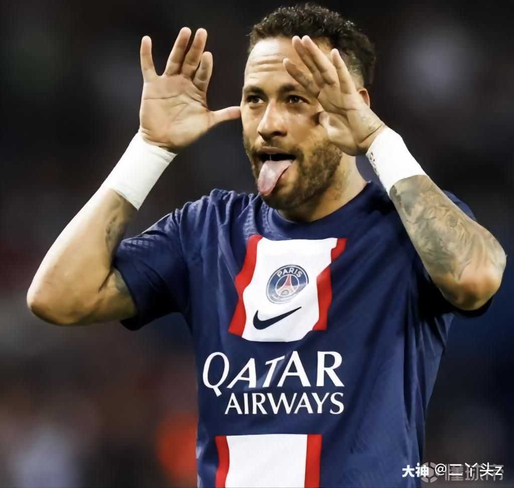 评球论足#进球后经典庆祝动作被出示黄牌,内马尔:现在提出质疑可以吗