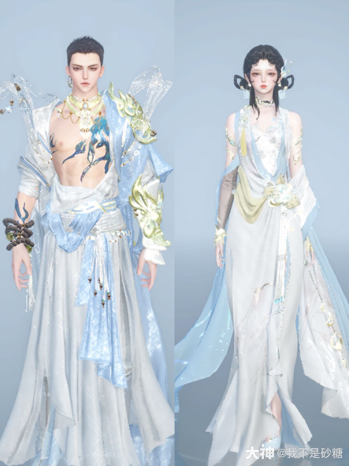 青玉引 情侣色大宋芳华,逆水寒手游染色_逆水寒手游 | 大神