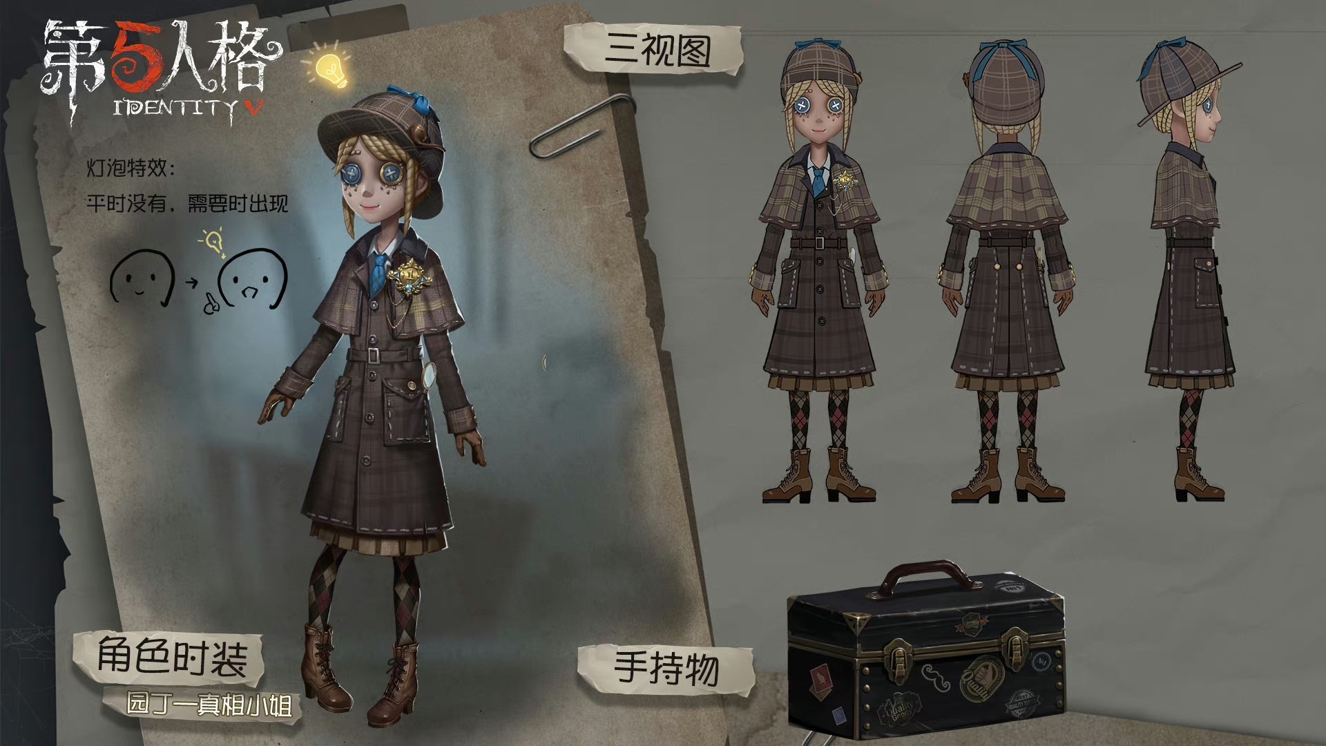 每日一聊】目前推出的7款真理之下皮肤大家更喜欢哪一款～关注＋_第五人格 | 大神
