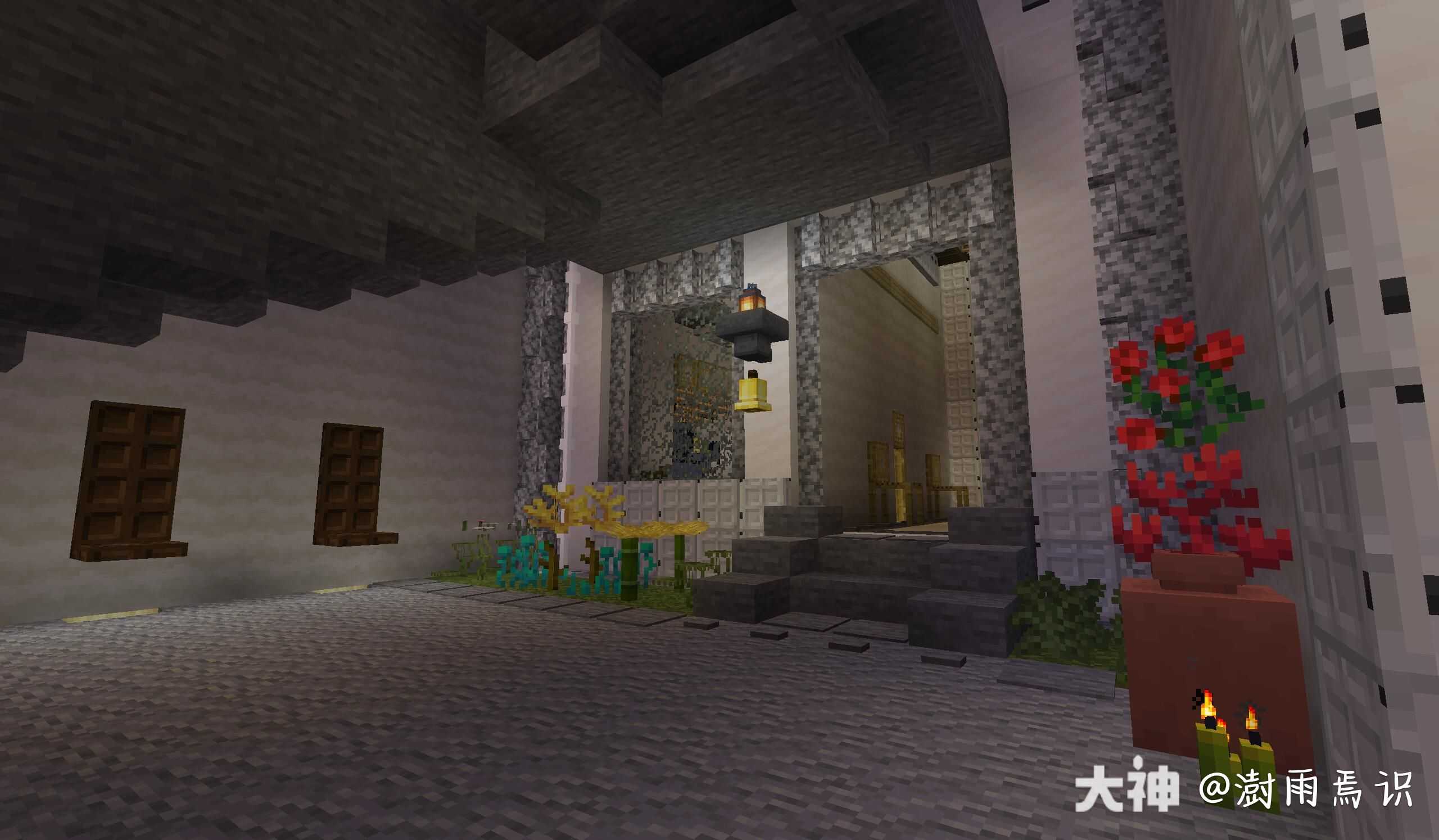 建筑展示,MC每日一聊,minecraft 洋之家（长屋）_我的世界 | 大神