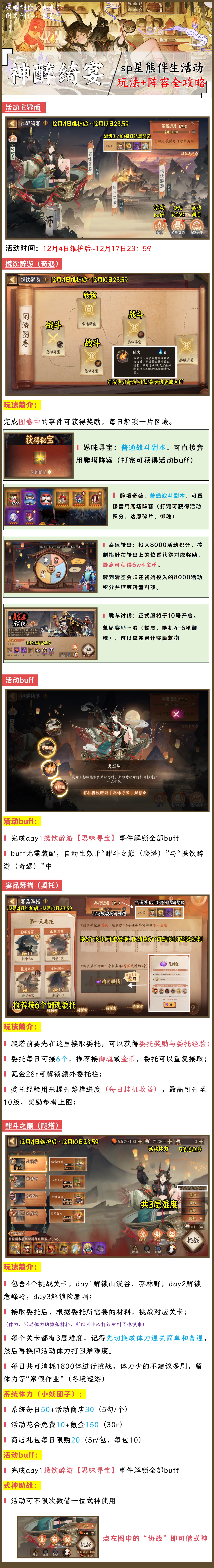神醉绮宴】sp星熊伴生活动7图全攻略 为了防止大家迷路_阴阳师 | 大神