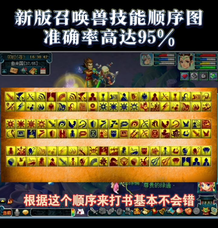 新版召唤兽技能顺序图，准确率高达95%梦幻西游樱桃派对_梦幻西游 | 大神