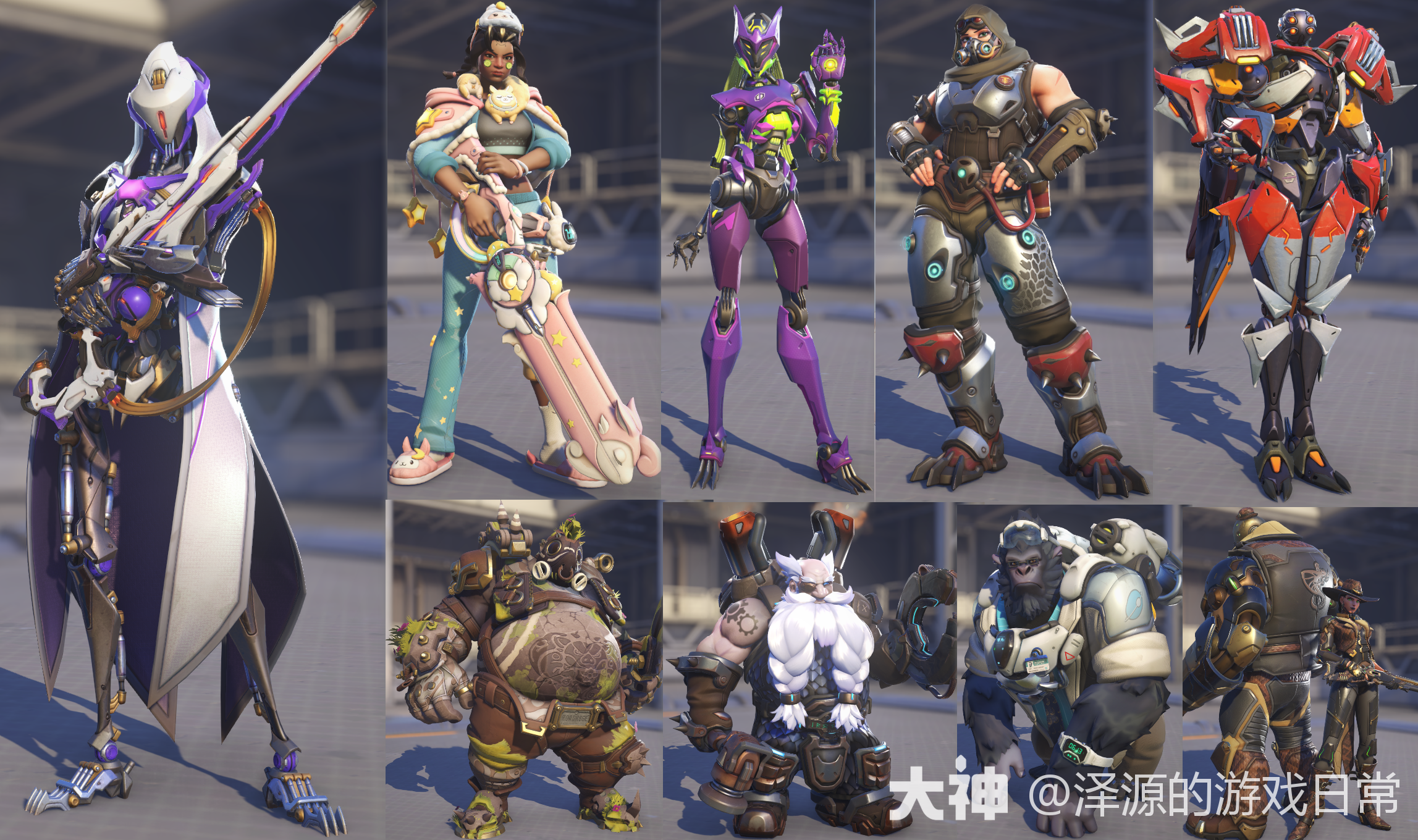 OW回归全部奖励汇总 守望先锋 大神