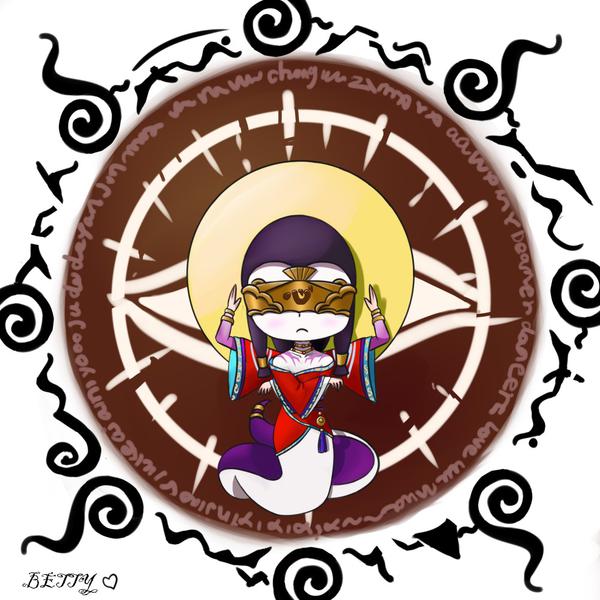 神都夜行录抽空摸了只阴蛟q版同人.莫名喜欢他～巨可爱_大神