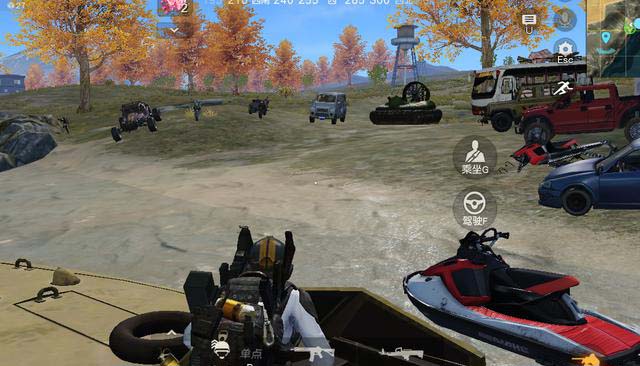 荒野行动竟有10种无敌载具 最后这个全图唯一 还能飞 荒野行动 大神