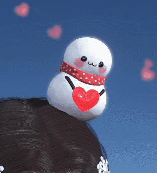 雪人自己动头上长仓鼠首届冬节怎么听上去怪怪的