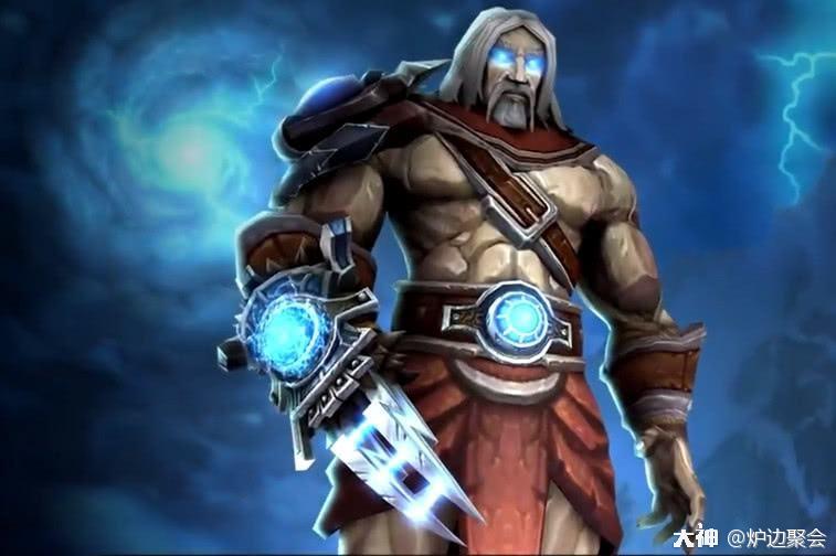 漫谈萨满新皮肤雷神,掌控雷电之力的传奇王者_炉石传说 | 大神