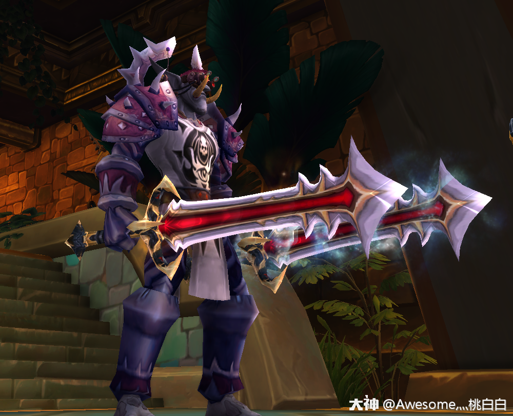 大神盘点60级到120级拉风双手剑幻化及出处