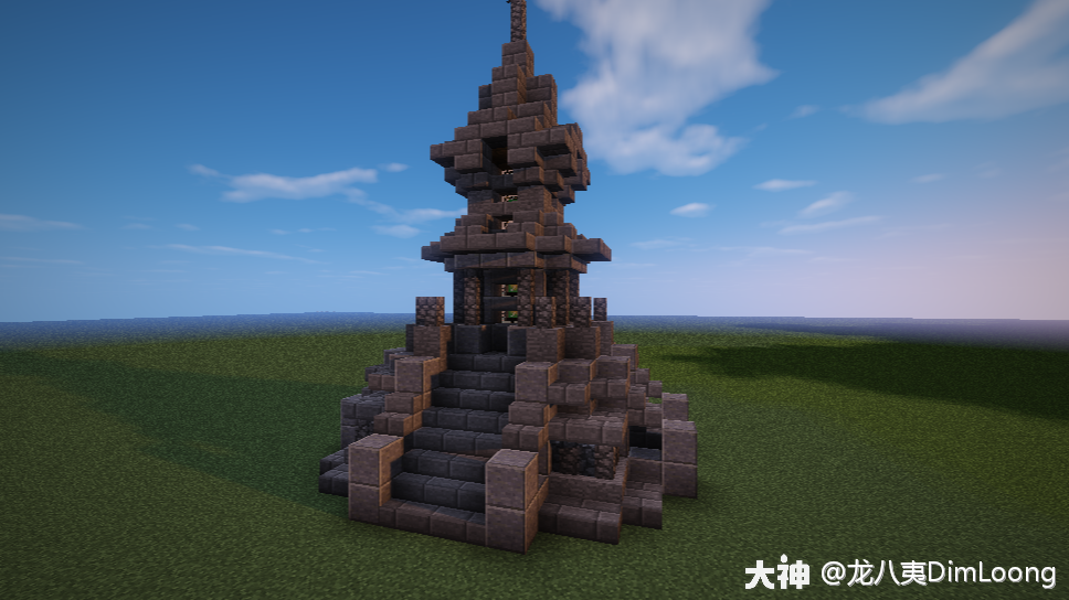 NGL] 【建筑教程】中国风小型塔灯_我的世界 | 大神