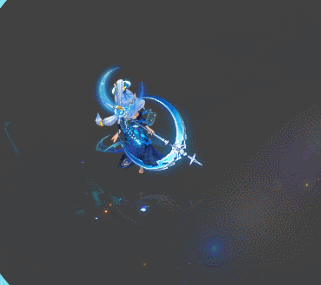 新召唤兽"月魅"进阶前的攻击及施法像极了忍者;进阶后_梦幻西游