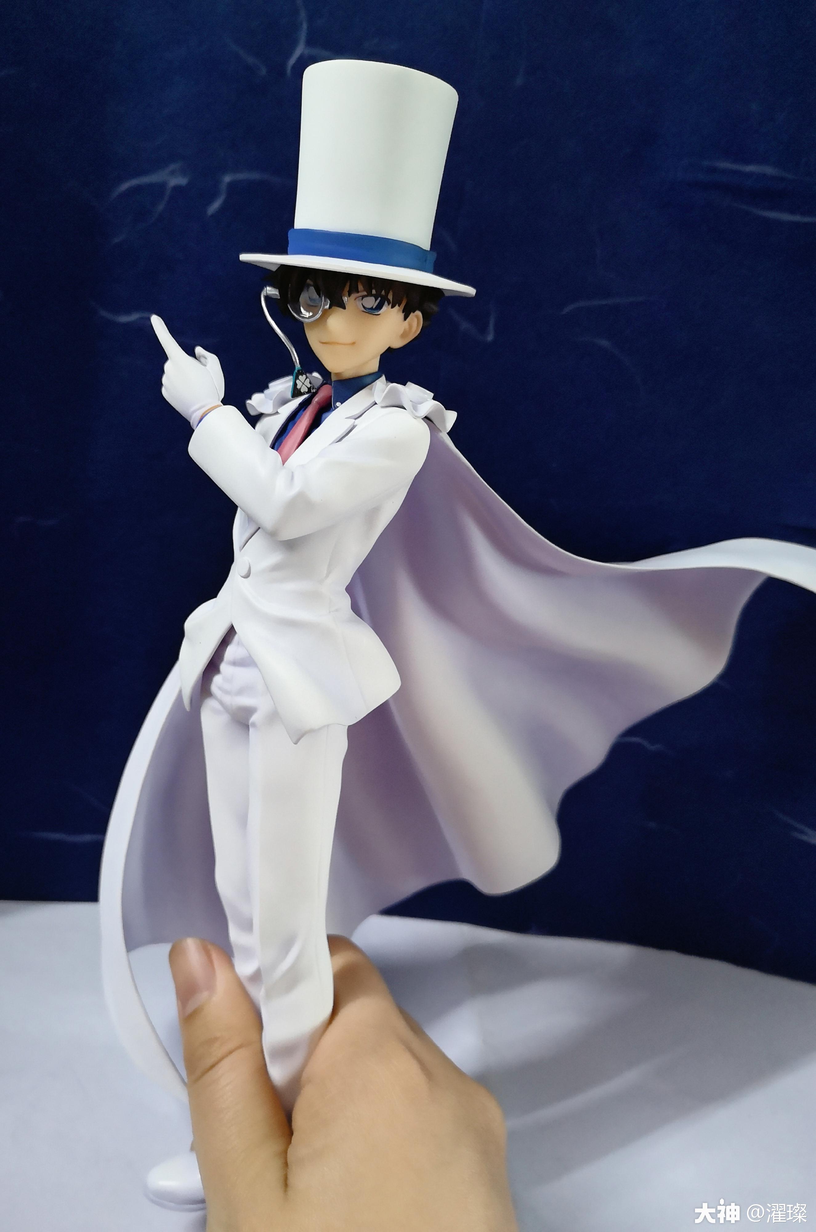 濯璨周边测评第九期名侦探柯南黑羽快斗怪盗基德手办寿屋