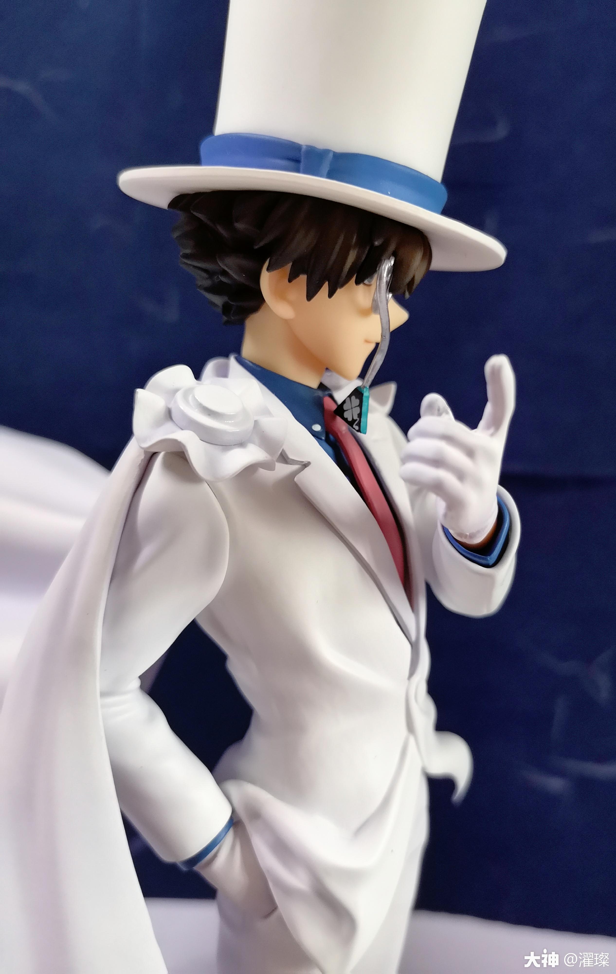 濯璨周边测评第九期名侦探柯南黑羽快斗怪盗基德手办寿屋