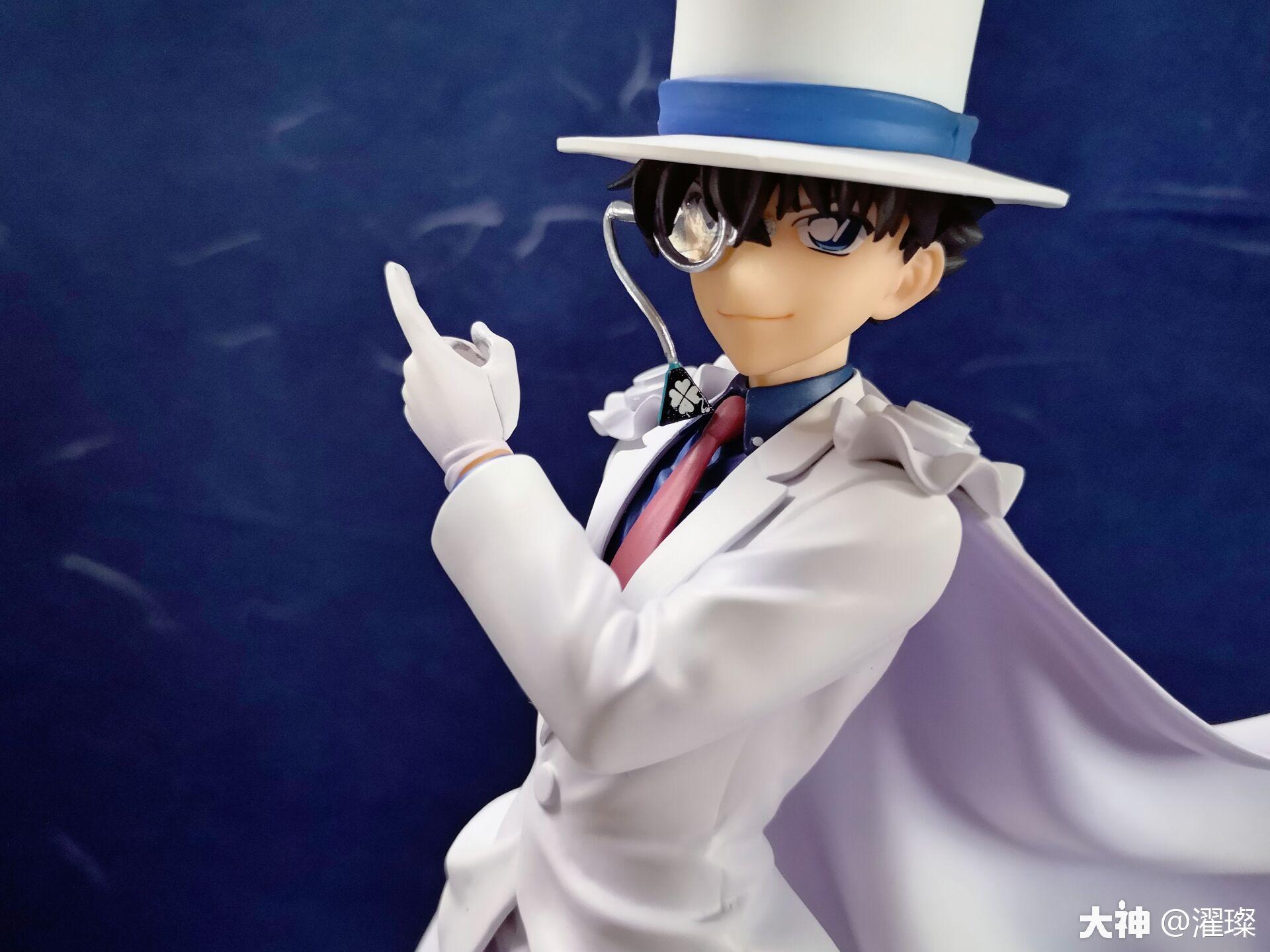 濯璨周边测评第九期名侦探柯南黑羽快斗怪盗基德手办寿屋