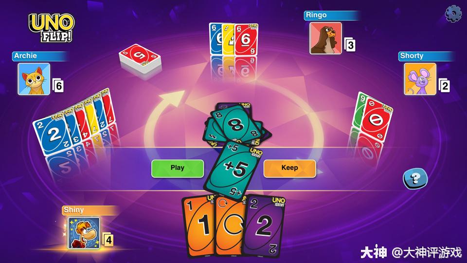 UNO》全新额外内容《UNO FLIP!》现已推出_STEAM | 大神