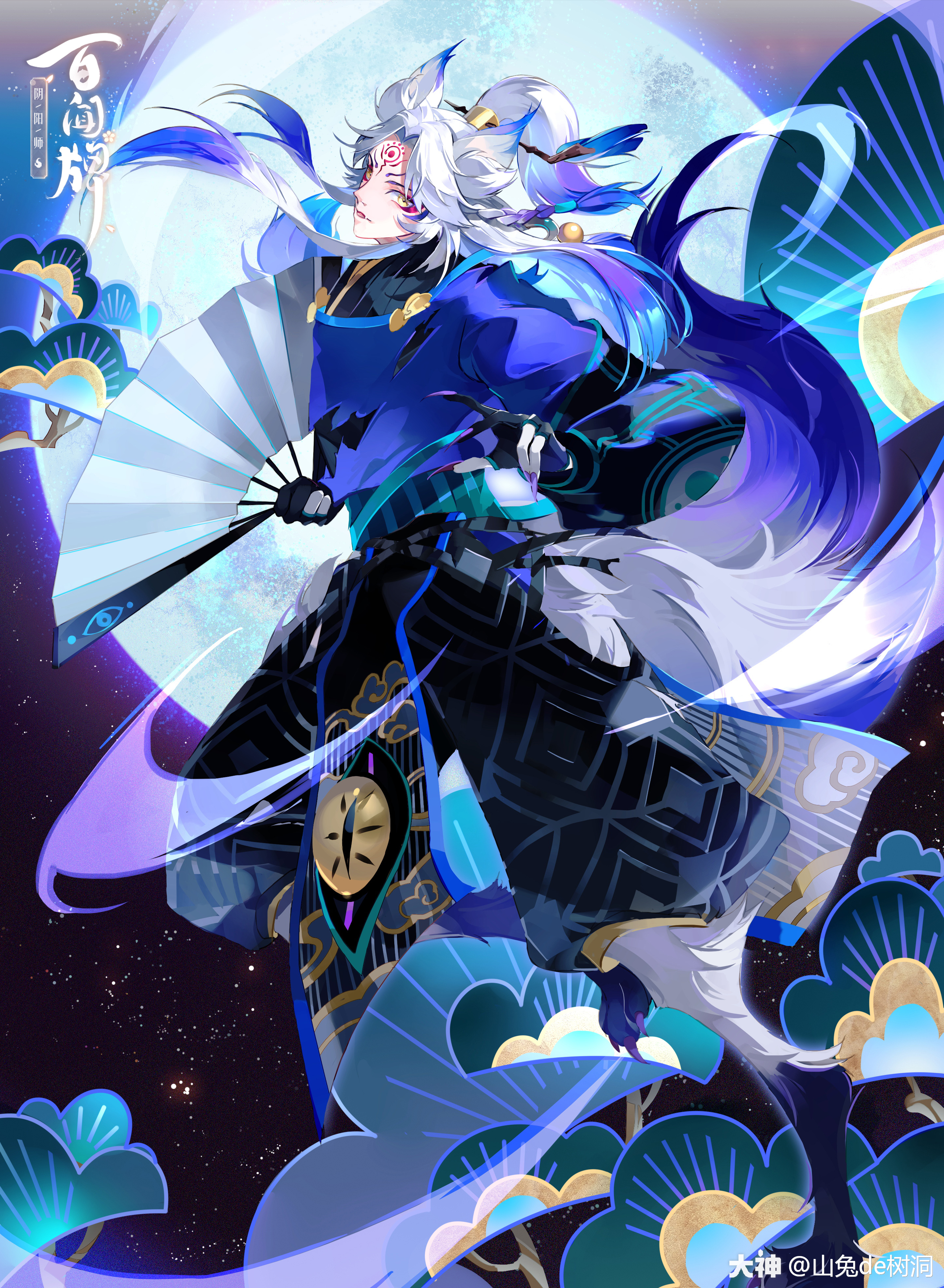 百闻牌原画】妖狐篇_阴阳师:百闻牌 | 大神