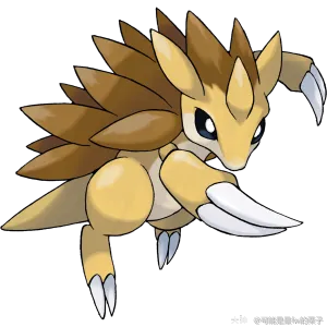 设计来源:穿山王基于穿山甲,其背上的刺基于此刺猬,豪猪.名字来源:サ