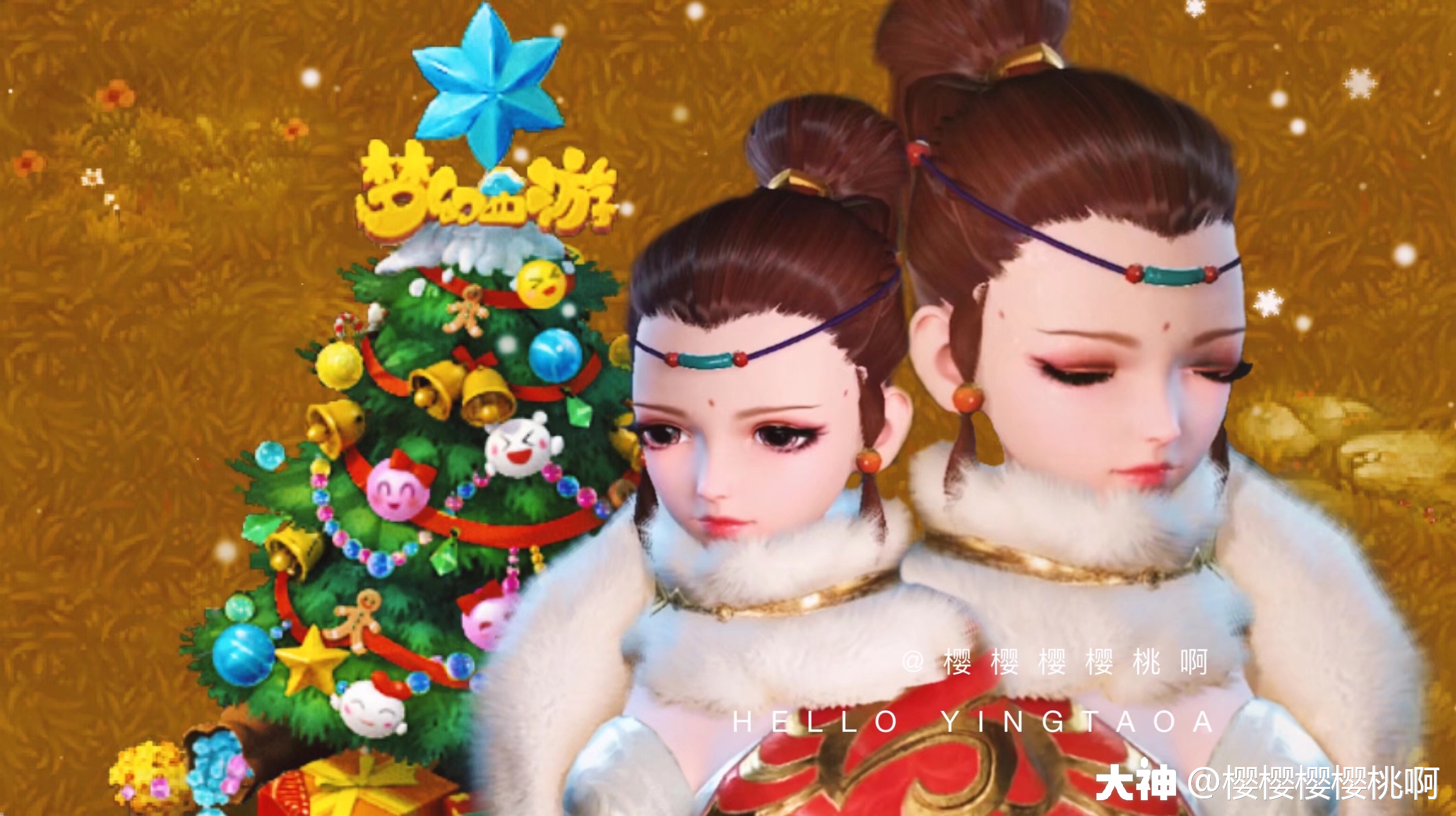 捏脸|游戏个人空间六宫格 梦幻秀壁纸合集 多图更新中_梦幻西游手游