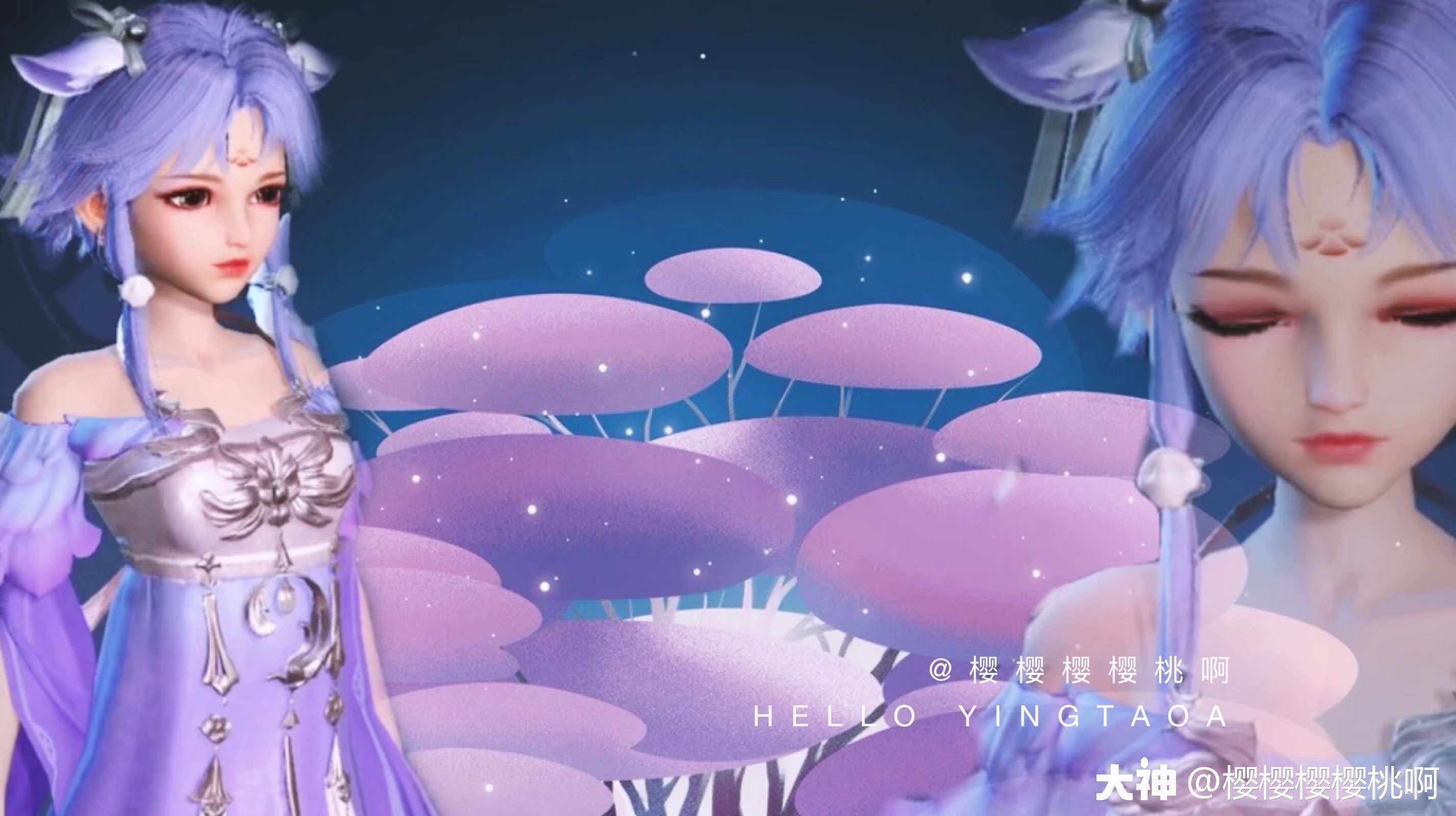 樱桃原创捏脸游戏个人空间六宫格梦幻秀壁纸合集多图更新中
