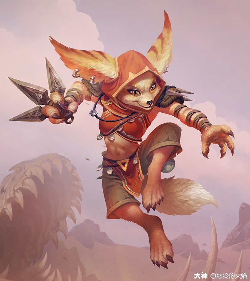 深度挖掘卡牌背后的故事36期转校生背后的氏族艰辛狐人