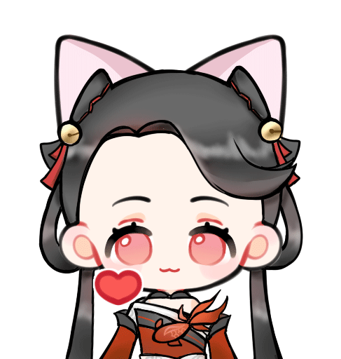 小睡鼠画的喵化门派头像可太萌啦99!妈呀好可爱!2020-08-07