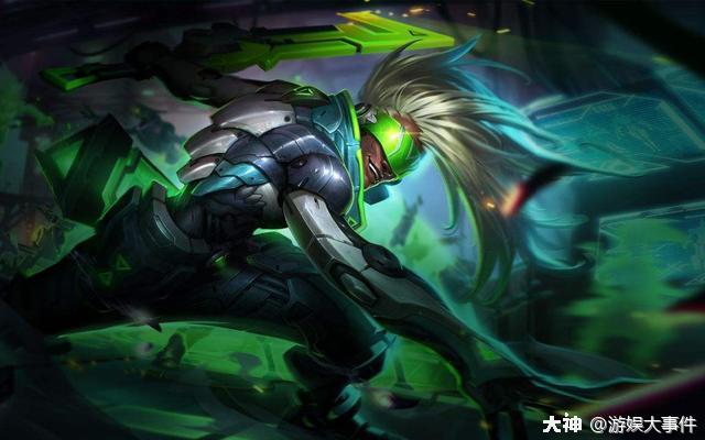 艾克在上单位能搭配丛刃符文,普攻能触发丛刃高攻速效果,然后触发被动